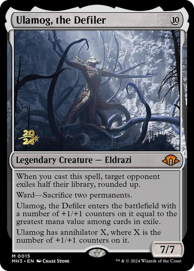 0015 Ulamog, the Defiler M Prerelease Cards