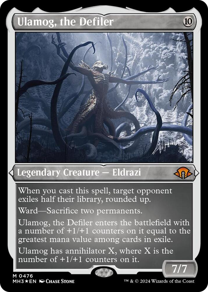 0476 Ulamog, the Defiler (Foil Etched) M Modern Horizons 3