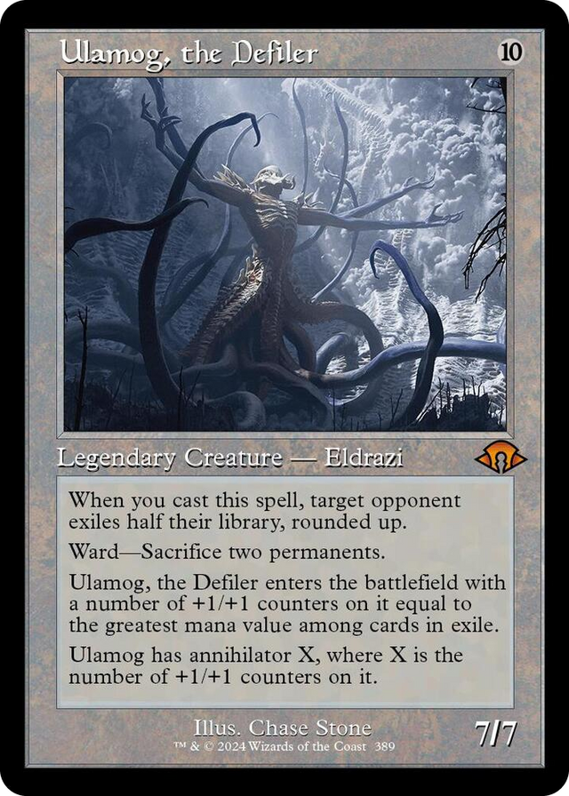 0389 Ulamog, the Defiler (Retro Frame) M Modern Horizons 3