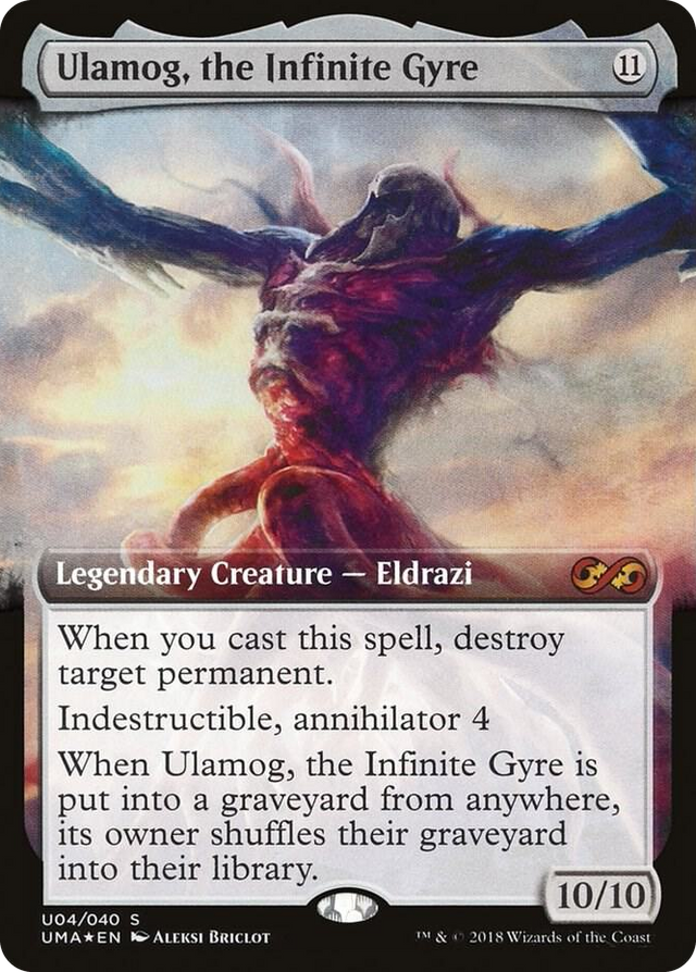 U004 Ulamog, the Infinite Gyre S Ultimate Masters: Box Toppers