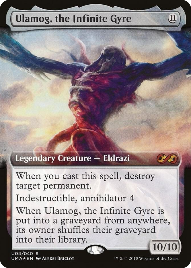 U004 Ulamog, the Infinite Gyre S Ultimate Masters: Box Toppers