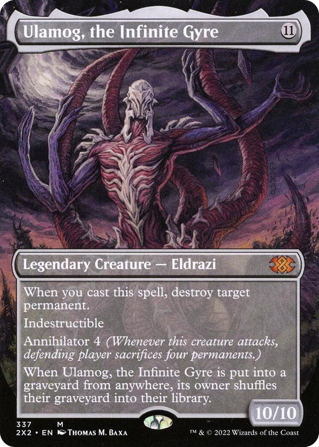 0337 Ulamog, the Infinite Gyre (Borderless) M Double Masters 2022