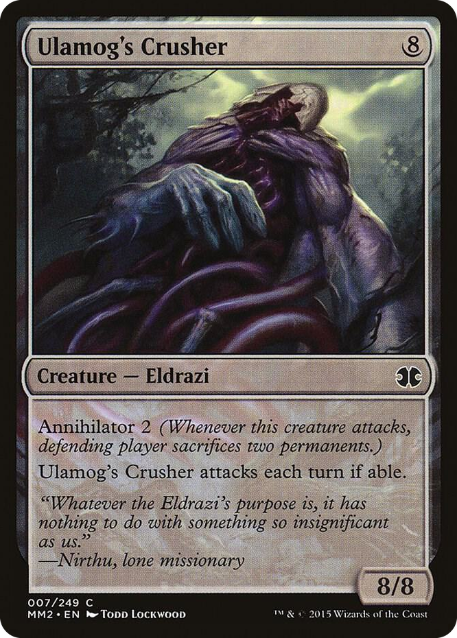 0007 Ulamog's Crusher C Modern Masters 2015