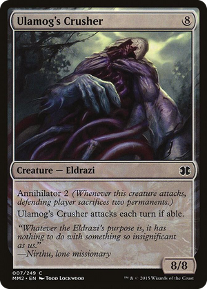 0007 Ulamog's Crusher C Modern Masters 2015