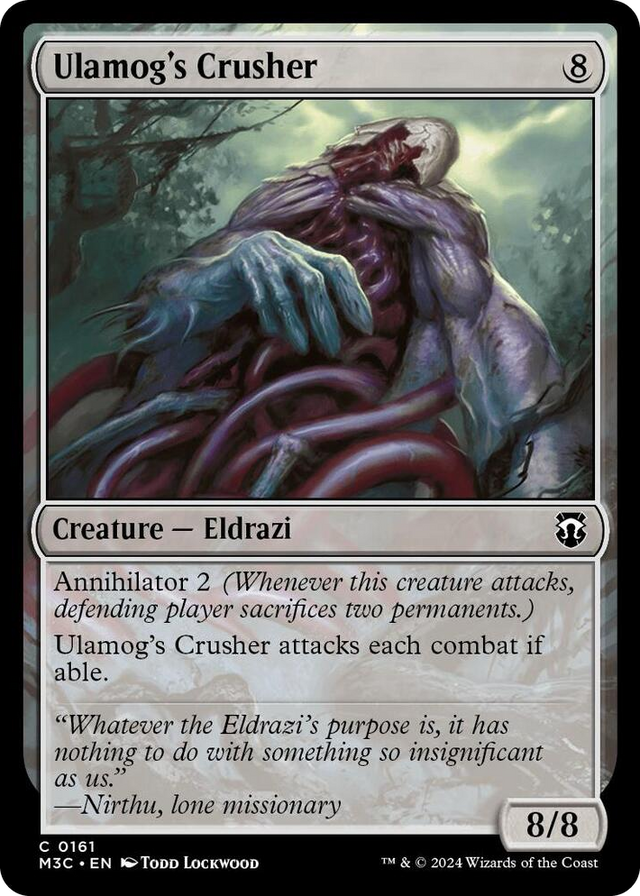 0161 Ulamog's Crusher C Commander: Modern Horizons 3