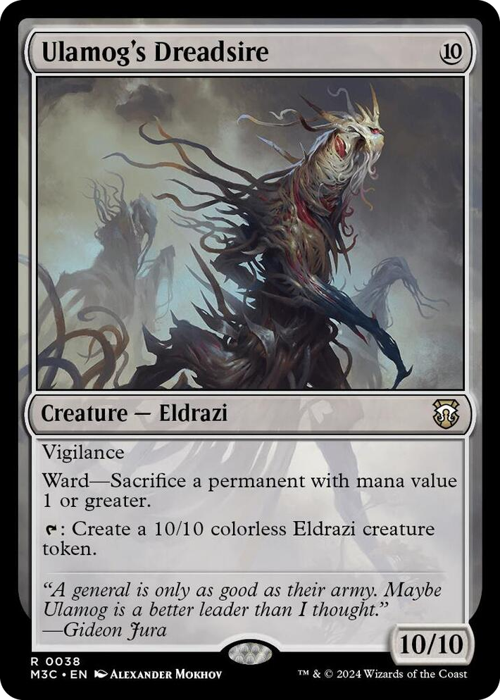 0038 Ulamog's Dreadsire R Commander: Modern Horizons 3