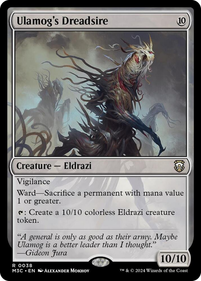 0038 Ulamog's Dreadsire R Commander: Modern Horizons 3