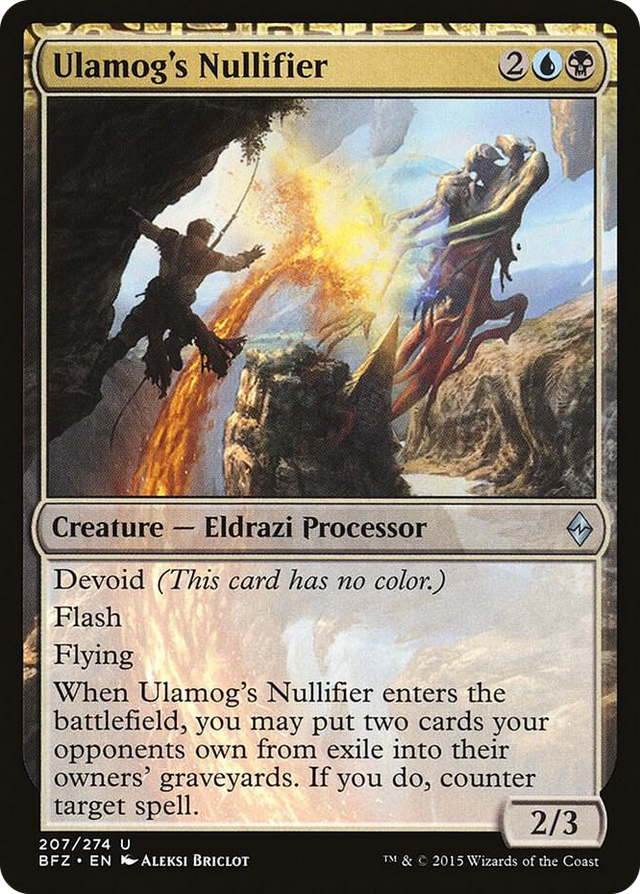 0207 Ulamog's Nullifier U Battle for Zendikar