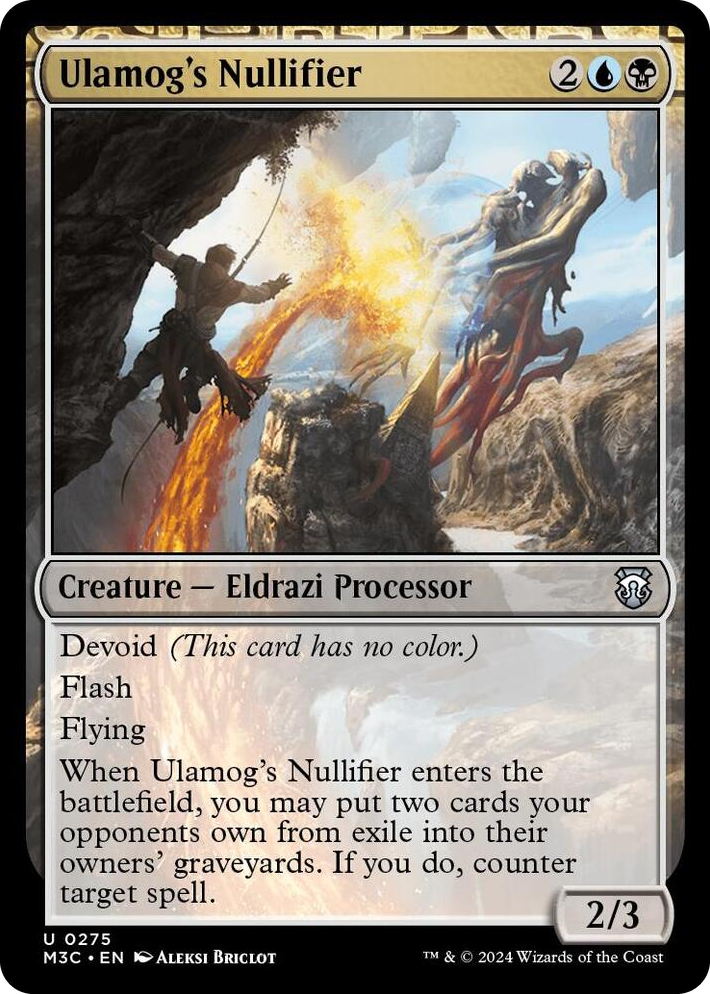0275 Ulamog's Nullifier U Commander: Modern Horizons 3