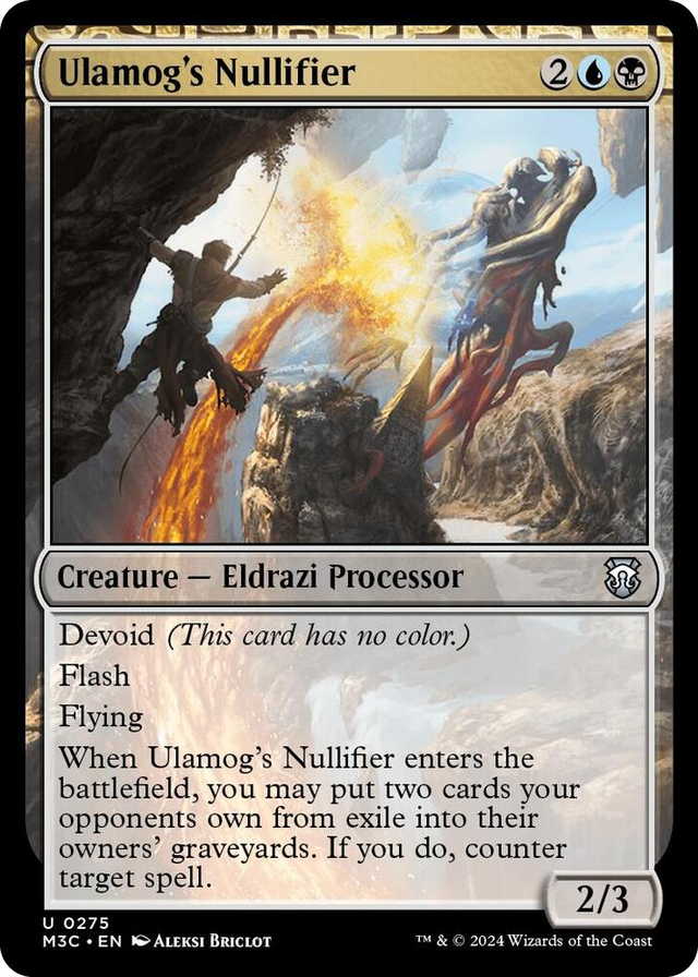 0275 Ulamog's Nullifier U Commander: Modern Horizons 3