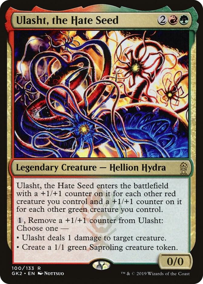 0100 Ulasht, the Hate Seed R Ravnica Allegiance: Guild Kits