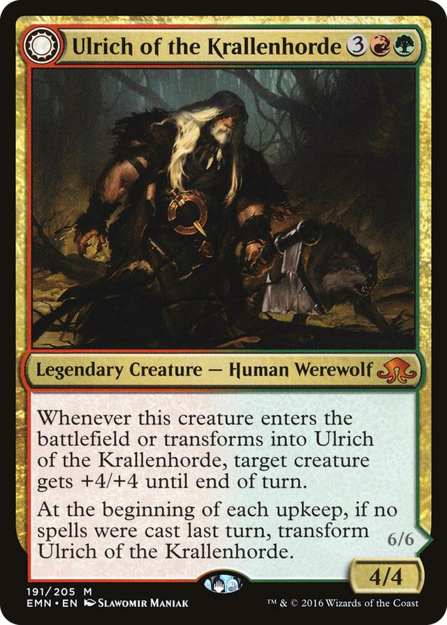 0191 Ulrich of the Krallenhorde M Eldritch Moon