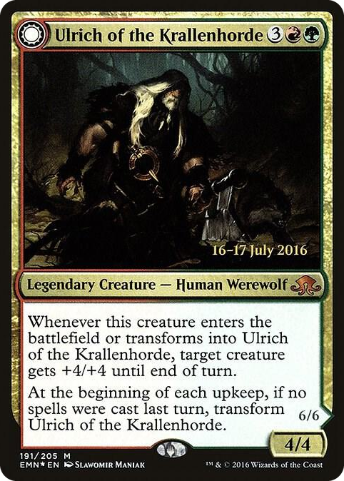 Ulrich of the Krallenhorde #191 M - Prerelease Cards Pokemon card