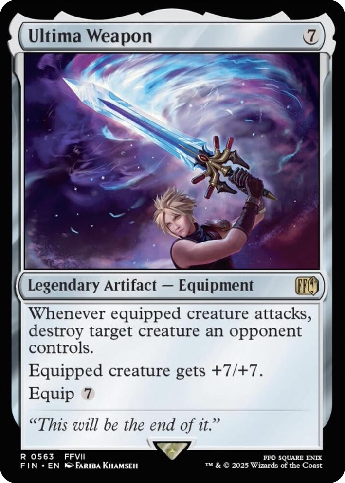 0563 Ultima Weapon R FINAL FANTASY