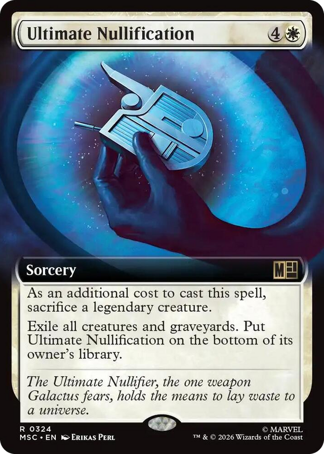 0324 Ultimate Nullification (Extended Art) R Commander: Marvel Super Heroes