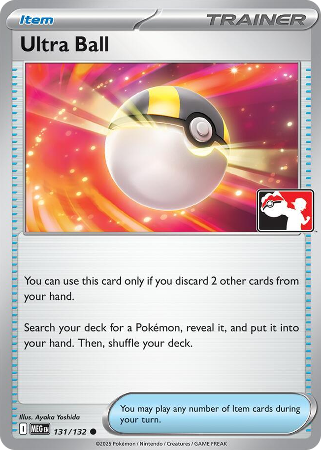 0131 Ultra Ball Common Prize Pack Series Cards