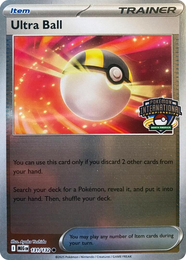 0131 Ultra Ball - 131/132 (North America International Championship) Common League & Championship Cards