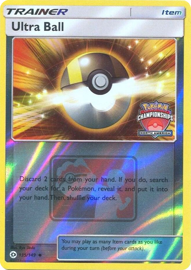 0135 Ultra Ball - 135/149 (North America Championships) Promo League & Championship Cards