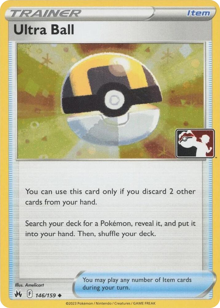 0146 Ultra Ball - 146/159 (Cosmos Holo) Uncommon Prize Pack Series Cards