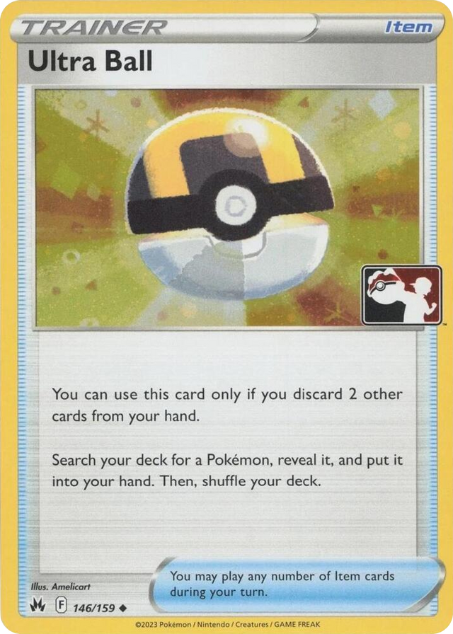 0146 Ultra Ball - 146/159 (Cosmos Holo) Uncommon Prize Pack Series Cards