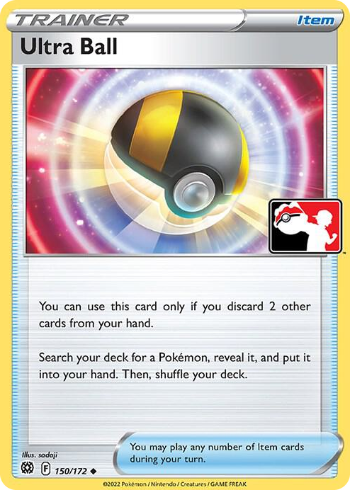 0150 Ultra Ball Uncommon Prize Pack Series Cards