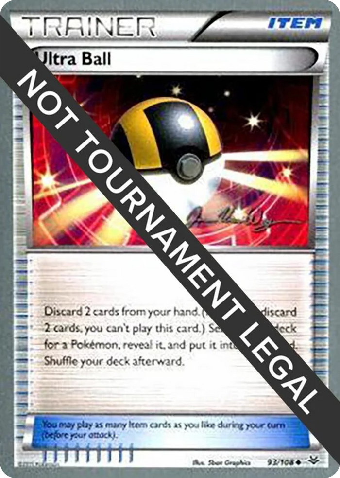 0093 Ultra Ball - 2015 (Jacob Van Wagner) Uncommon World Championship Decks