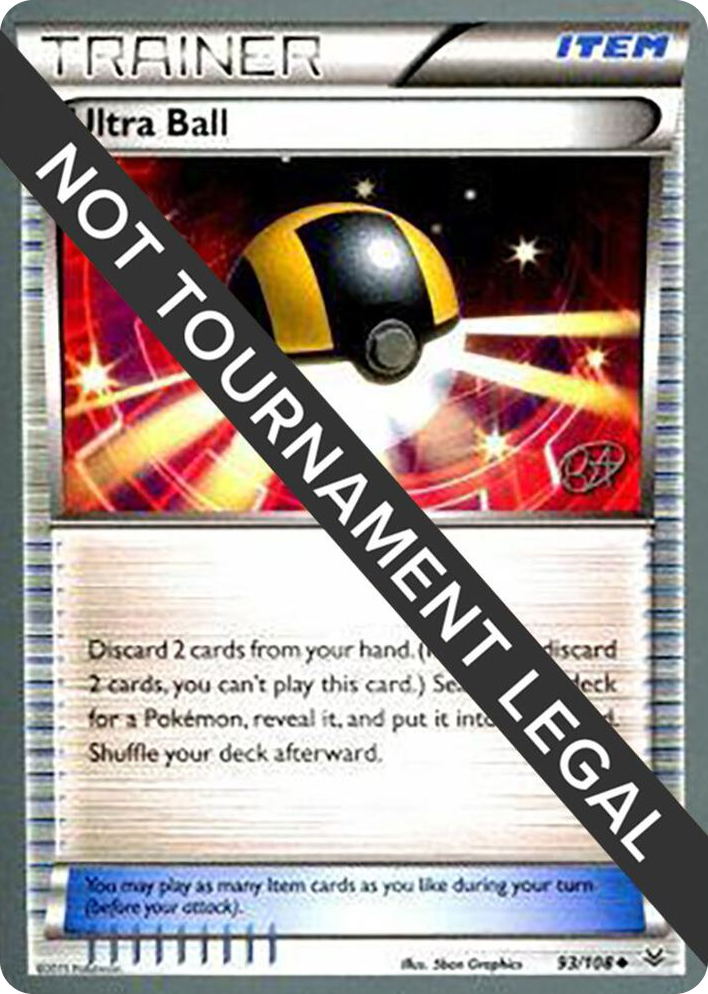 0093 Ultra Ball - 2015 (Rowan Stavenow) Uncommon World Championship Decks