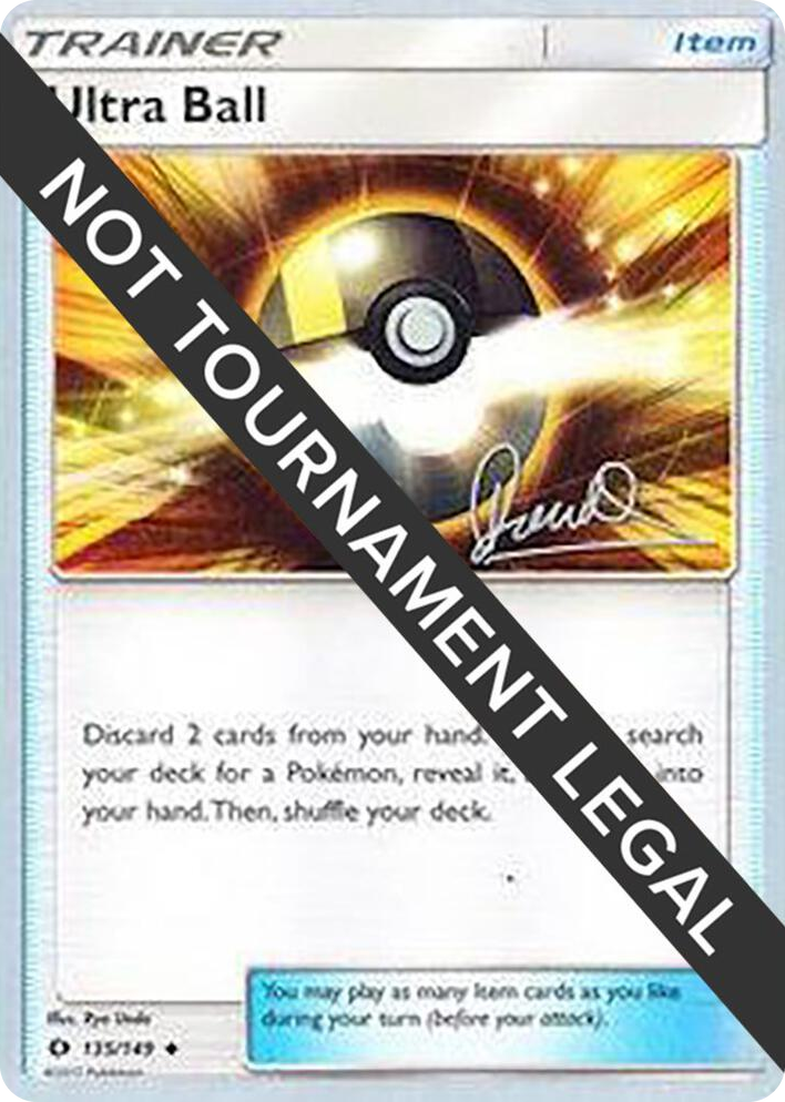 0135 Ultra Ball - 2017 (Diego Cassiraga) Uncommon World Championship Decks