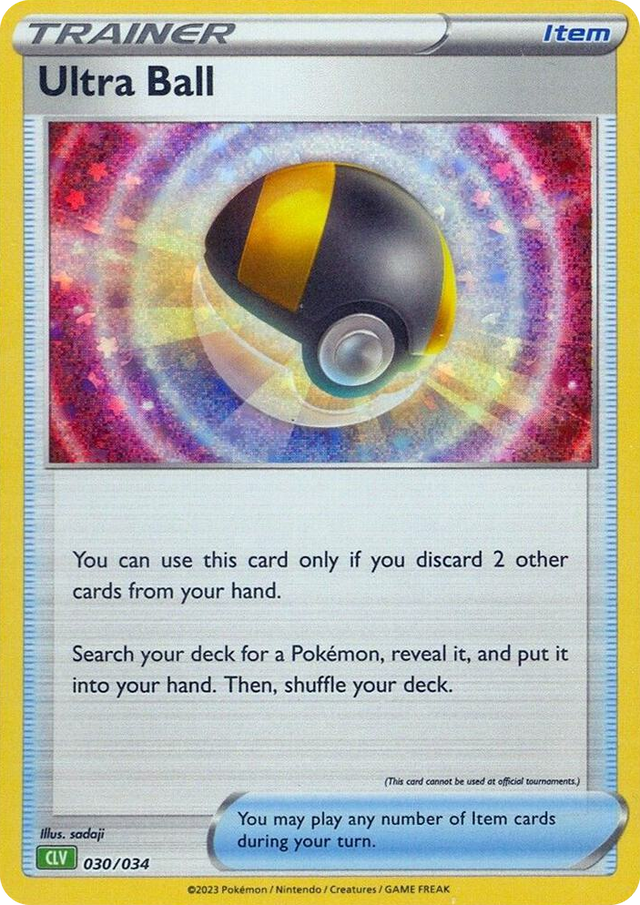 0030 Ultra Ball (CLV) Classic Collection Trading Card Game Classic