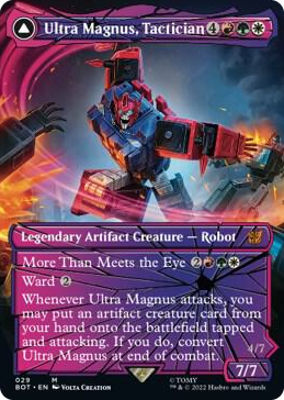 0029 Ultra Magnus, Tactician (Shattered Glass) M Universes Beyond: Transformers