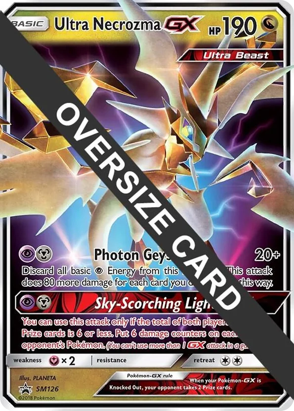SM126 Ultra Necrozma GX - SM126 Promo Jumbo Cards
