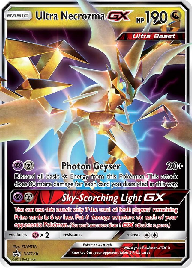 SM126 Ultra Necrozma GX - SM126 Promo SM Promos