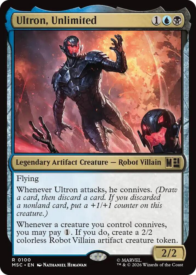 0100 Ultron, Unlimited R Commander: Marvel Super Heroes