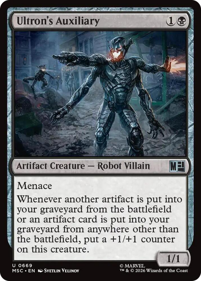 0669 Ultron's Auxiliary U Commander: Marvel Super Heroes