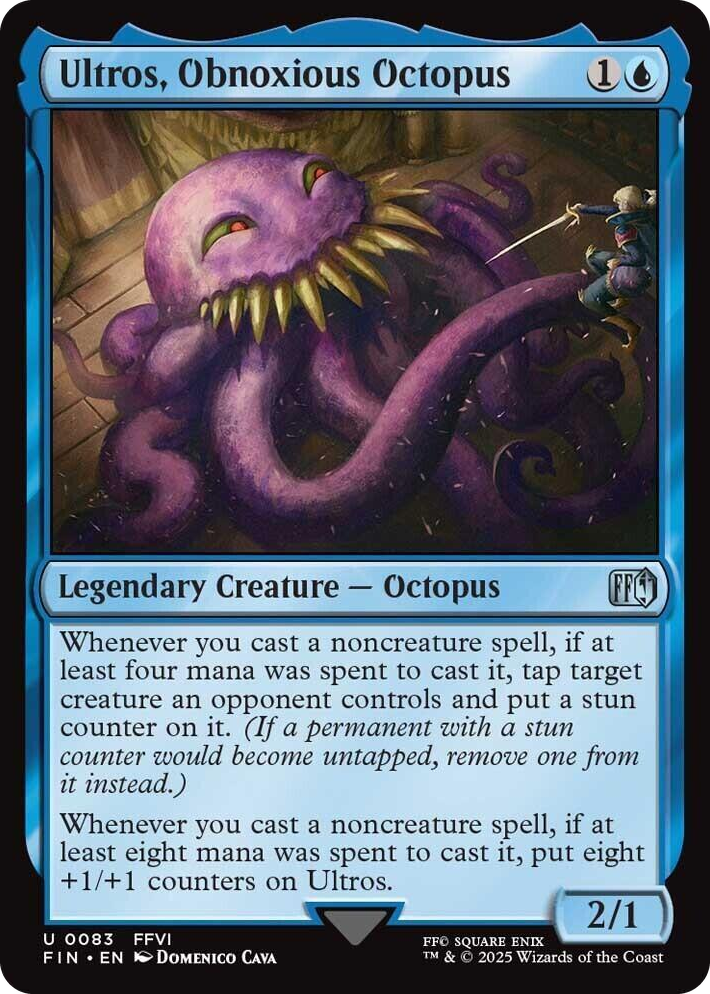 0083 Ultros, Obnoxious Octopus U FINAL FANTASY