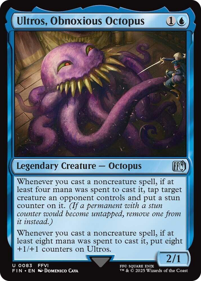 0083 Ultros, Obnoxious Octopus U FINAL FANTASY
