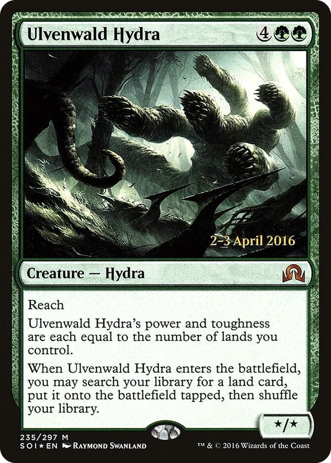 Ulvenwald Hydra #235 M - Prerelease Cards Pokemon card