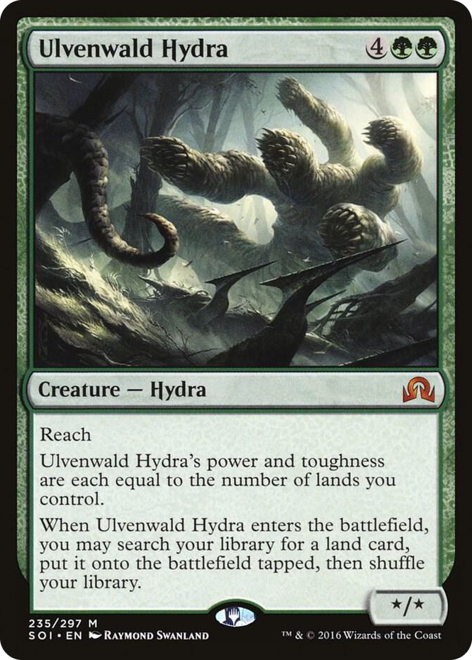 Ulvenwald Hydra #235 M - Shadows over Innistrad Pokemon card