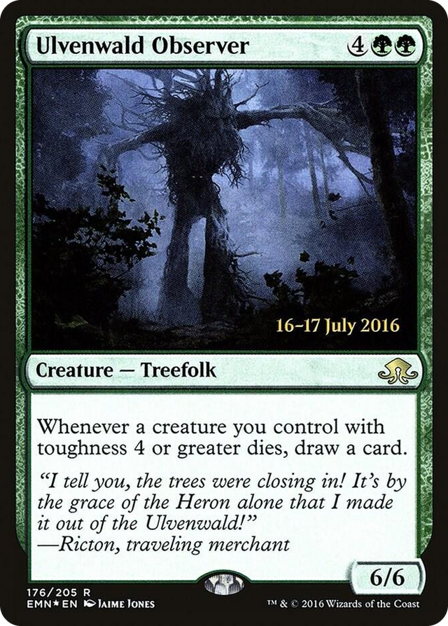 0176 Ulvenwald Observer R Prerelease Cards