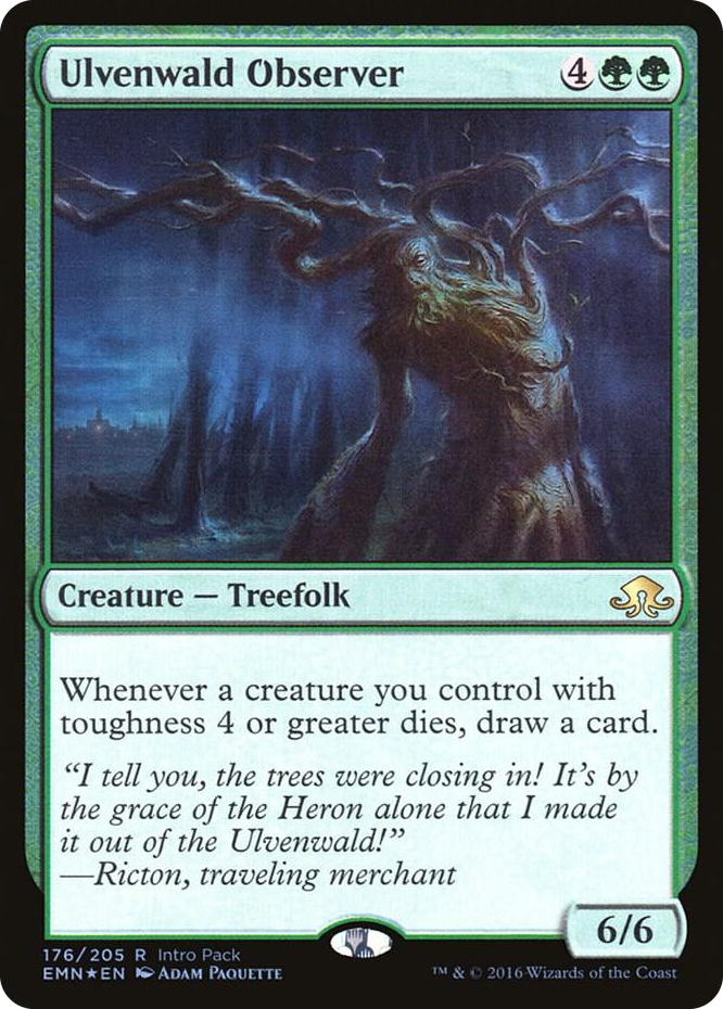 0176 Ulvenwald Observer R Unique and Miscellaneous Promos
