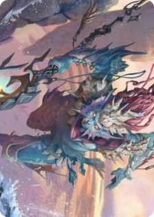 0052 Umara Wizard Art Card S Art Series: Zendikar Rising