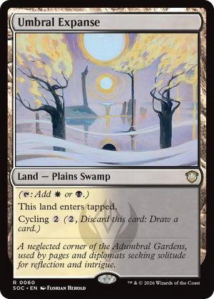0060 Umbral Expanse R Commander: Secrets of Strixhaven