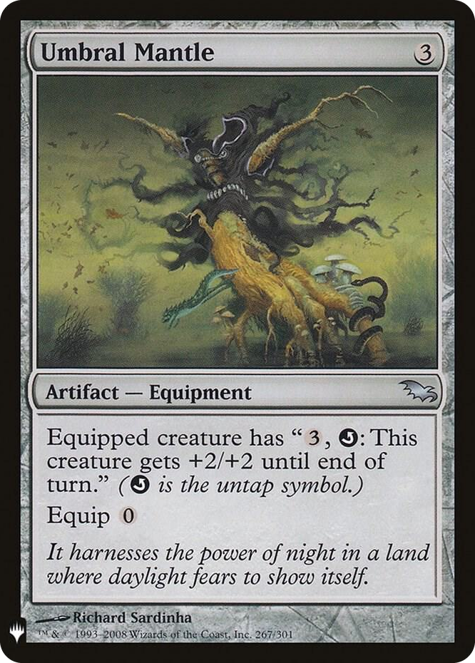 Umbral Mantle #267 U - The List Reprints Pokemon card