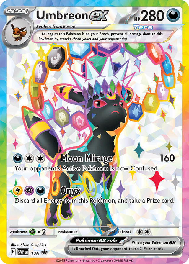 SVP176 Umbreon ex - 176 Promo Scarlet & Violet Promo Cards