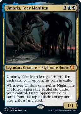 0038 Umbris, Fear Manifest M Commander: Innistrad: Crimson Vow