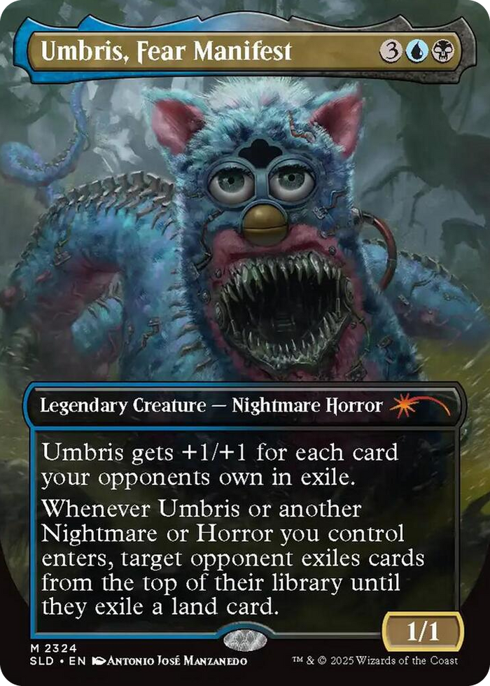 Umbris, Fear Manifest #2324 M - Secret Lair Drop Series Pokemon card