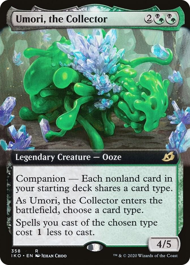 0358 Umori, the Collector (Extended Art) R Lair of Behemoths