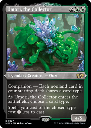 0127 Umori, the Collector (Foil Etched) R March of the Machine: Multiverse Legends