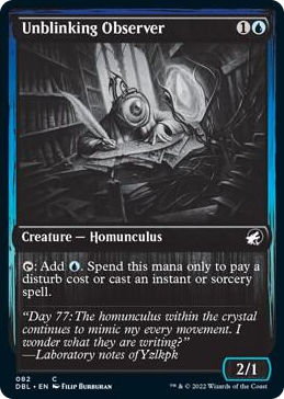 Unblinking Observer #82 C - Innistrad: Double Feature Pokemon card