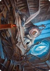 0031 Unblinking Observer Art Card S Art Series: Innistrad: Midnight Hunt